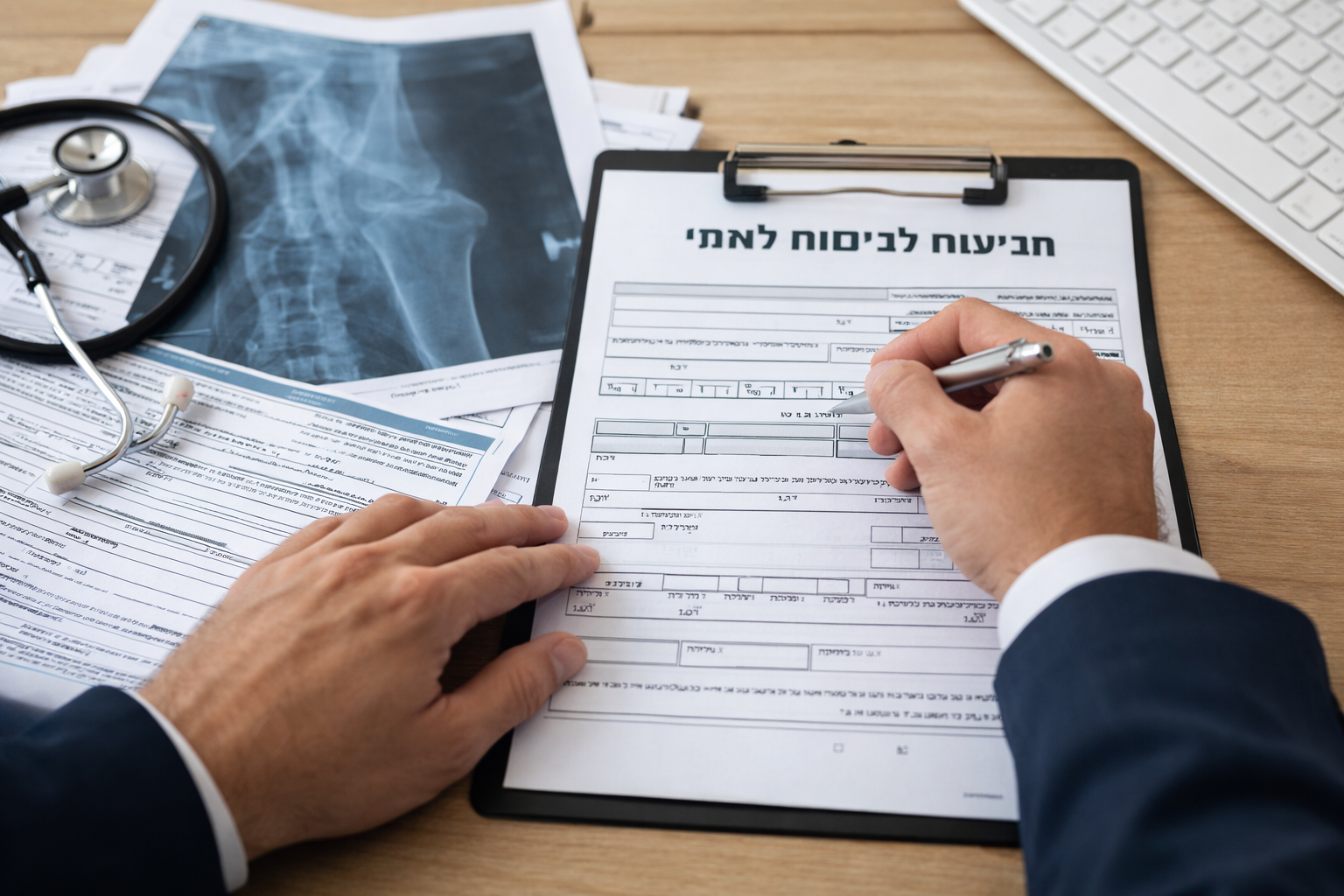 עבודת תביעה לביטוח לאומי